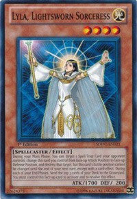 Lyla, Lightsworn Sorceress [SDDC-EN021] Common | Mega City Incorporated