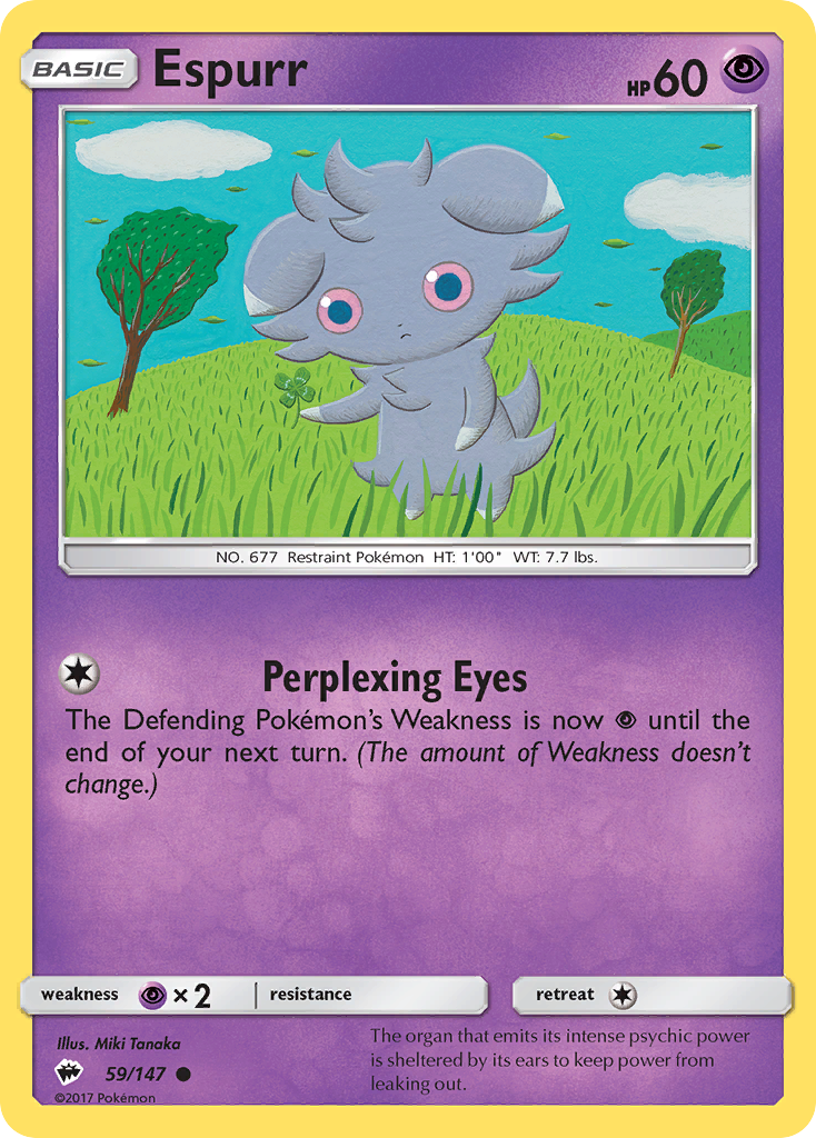 Espurr (59/147) [Sun & Moon: Burning Shadows] | Mega City Incorporated