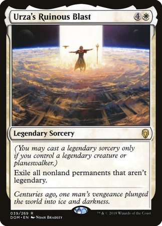 Urza's Ruinous Blast [Dominaria] | Mega City Incorporated