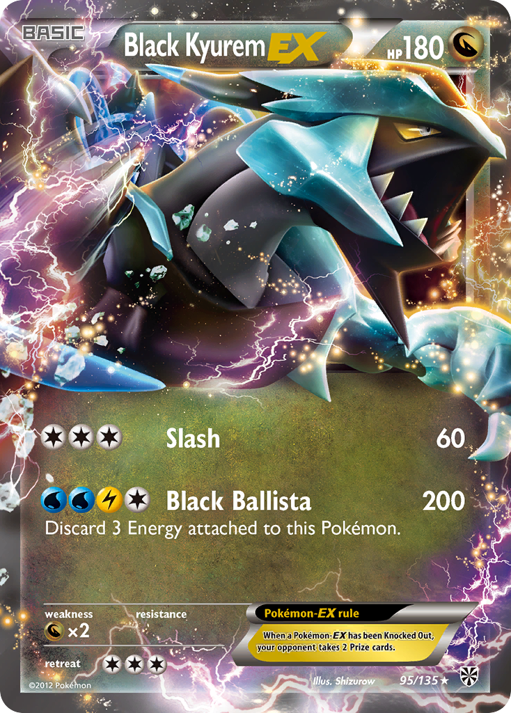 Black Kyurem EX (95/135) [Black & White: Plasma Storm] | Mega City Incorporated