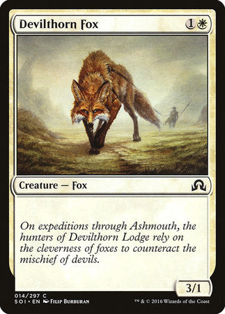 Devilthorn Fox [Shadows over Innistrad] | Mega City Incorporated