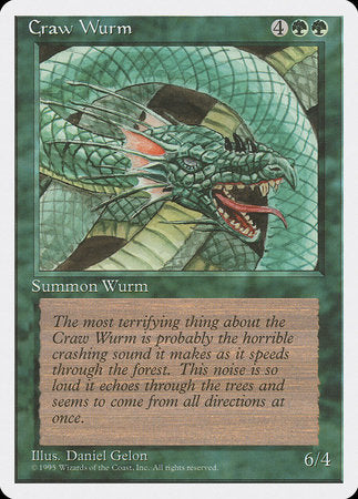 Craw Wurm [Fourth Edition] | Mega City Incorporated