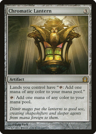 Chromatic Lantern [Return to Ravnica] | Mega City Incorporated