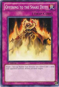 Offering to the Snake Deity [RYMP-EN085] Common | Mega City Incorporated