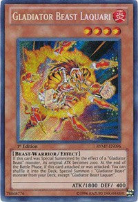 Gladiator Beast Laquari [RYMP-EN096] Secret Rare | Mega City Incorporated