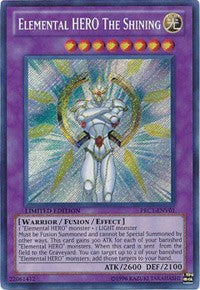 Elemental HERO The Shining [PRC1-ENV01] Secret Rare | Mega City Incorporated