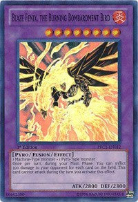 Blaze Fenix, the Burning Bombardment Bird [PRC1-EN012] Super Rare | Mega City Incorporated