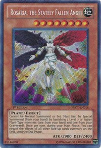 Rosaria, the Stately Fallen Angel [PRC1-EN016] Secret Rare | Mega City Incorporated