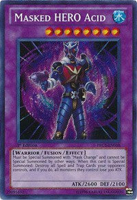 Masked HERO Acid [PRC1-EN018] Secret Rare | Mega City Incorporated