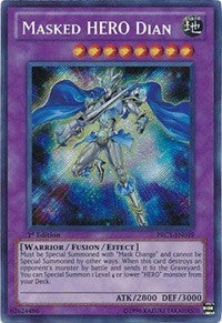 Masked HERO Dian [PRC1-EN019] Secret Rare | Mega City Incorporated