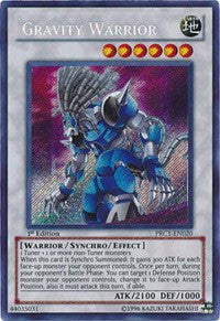 Gravity Warrior [PRC1-EN020] Secret Rare | Mega City Incorporated