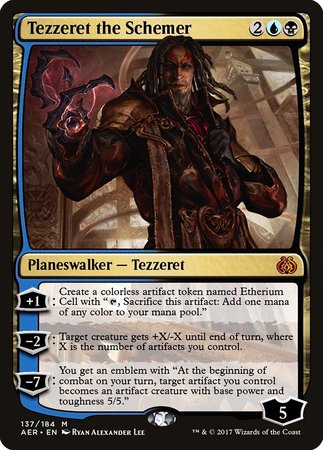 Tezzeret the Schemer [Aether Revolt] | Mega City Incorporated