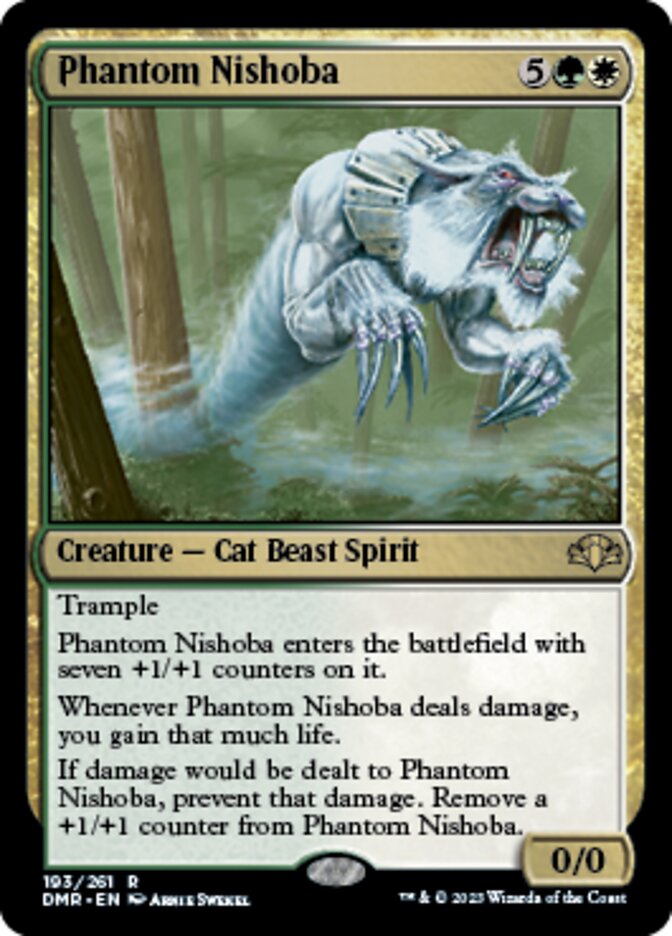 Phantom Nishoba [Dominaria Remastered] | Mega City Incorporated