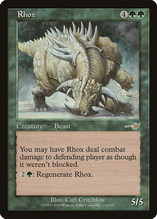 Rhox [Nemesis] | Mega City Incorporated