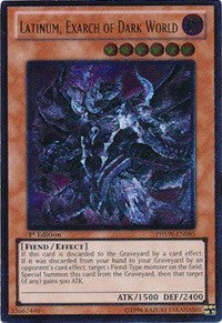 Latinum, Exarch of Dark World (UTR) [PHSW-EN085] Ultimate Rare | Mega City Incorporated