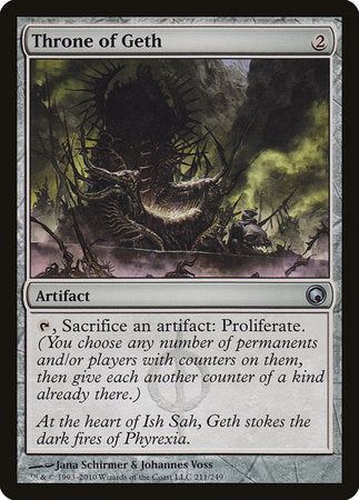 Throne of Geth [Scars of Mirrodin] | Mega City Incorporated