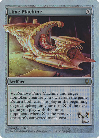 Time Machine (Alternate Foil) [Unhinged] | Mega City Incorporated