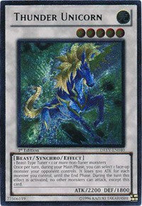 Thunder Unicorn (UTR) [DREV-EN040] Ultimate Rare | Mega City Incorporated