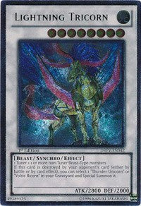 Lightning Tricorn (UTR) [DREV-EN042] Ultimate Rare | Mega City Incorporated