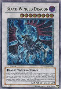 Black-Winged Dragon (UTR) [TSHD-EN040] Ultimate Rare | Mega City Incorporated