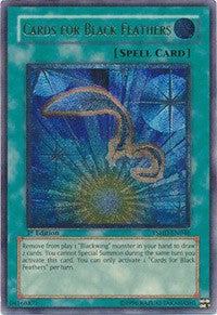 Cards for Black Feathers (UTR) [TSHD-EN046] Ultimate Rare | Mega City Incorporated