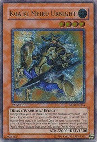 Koa'ki Meiru Urnight (UTR) [ABPF-EN025] Ultimate Rare | Mega City Incorporated