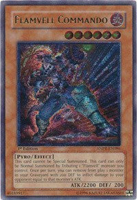 Flamvell Commando (UTR) [ANPR-EN086] Ultimate Rare | Mega City Incorporated