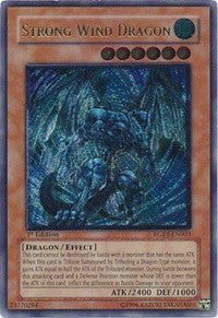 Strong Wind Dragon (UTR) [RGBT-EN003] Ultimate Rare | Mega City Incorporated