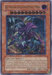 Red Dragon Archfiend/Assault Mode (UTR) [CRMS-EN004] Ultimate Rare | Mega City Incorporated