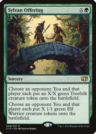 Sylvan Offering [Commander 2014] | Mega City Incorporated