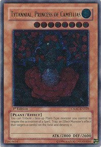 Tytannial, Princess of Camellias (UTR) [CSOC-EN029] Ultimate Rare | Mega City Incorporated