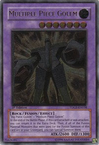 Multiple Piece Golem (UTR) [TDGS-EN038] Ultimate Rare | Mega City Incorporated