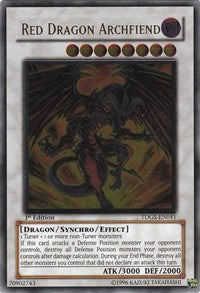 Red Dragon Archfiend (UTR) [TDGS-EN041] Ultimate Rare | Mega City Incorporated