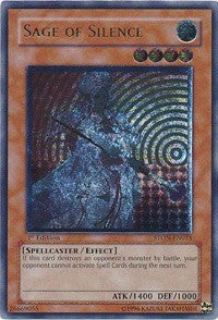 Sage of Silence (UTR) [STON-EN015] Ultimate Rare | Mega City Incorporated