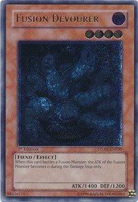 Fusion Devourer (UTR) [STON-EN020] Ultimate Rare | Mega City Incorporated