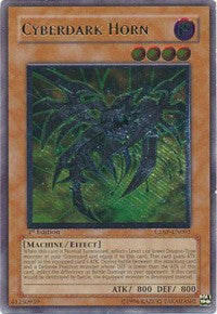 Cyberdark Horn (UTR) [CDIP-EN001] Ultimate Rare | Mega City Incorporated