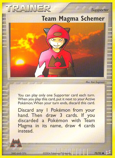 Team Magma Schemer (70/95) [EX: Team Magma vs Team Aqua] | Mega City Incorporated