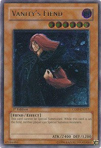 Vanity's Fiend (UTR) [CDIP-EN017] Ultimate Rare | Mega City Incorporated