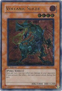 Volcanic Slicer (UTR) [FOTB-EN012] Ultimate Rare | Mega City Incorporated