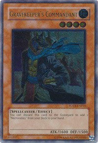 Gravekeeper's Commandant (UTR) [FOTB-EN015] Ultimate Rare | Mega City Incorporated