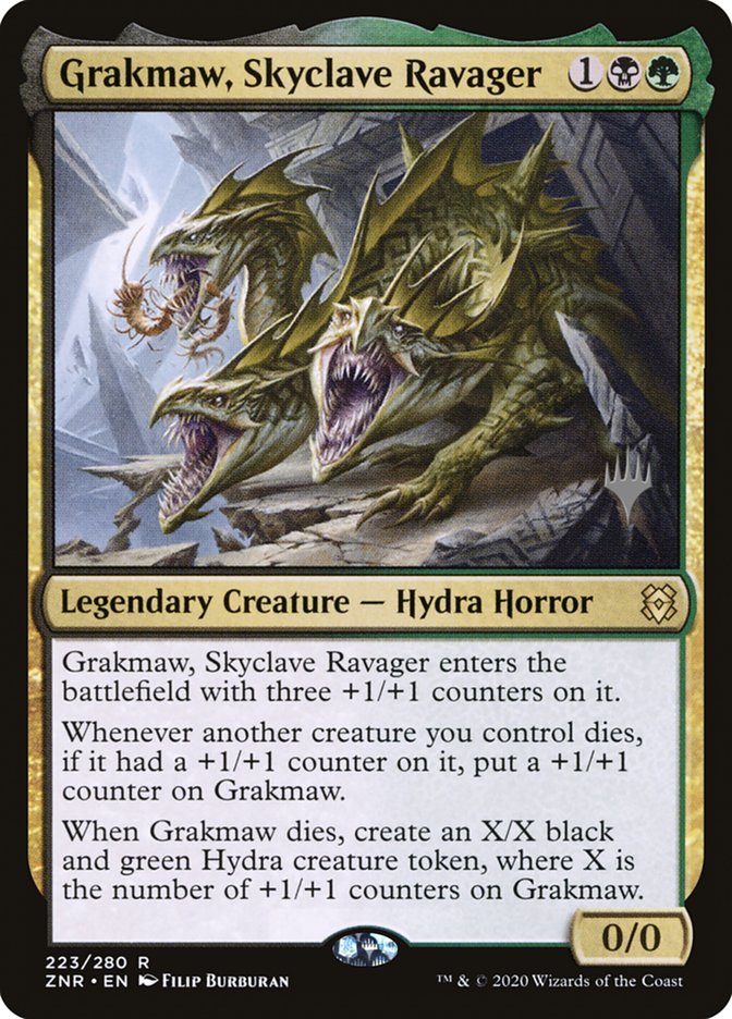 Grakmaw, Skyclave Ravager (Promo Pack) [Zendikar Rising Promos] | Mega City Incorporated