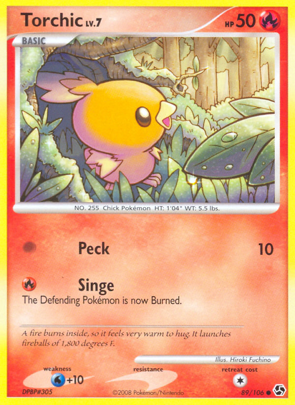 Torchic (89/106) [Diamond & Pearl: Great Encounters] | Mega City Incorporated