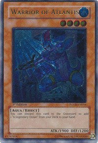 Warrior of Atlantis (UTR) [FOTB-EN016] Ultimate Rare | Mega City Incorporated