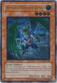 Zeradias, Herald of Heaven (UTR) [FOTB-EN018] Ultimate Rare | Mega City Incorporated