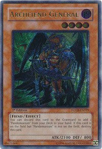 Archfiend General (UTR) [FOTB-EN019] Ultimate Rare | Mega City Incorporated