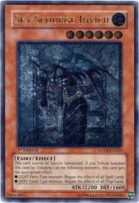 Sky Scourge Invicil (UTR) [FOTB-EN023] Ultimate Rare | Mega City Incorporated