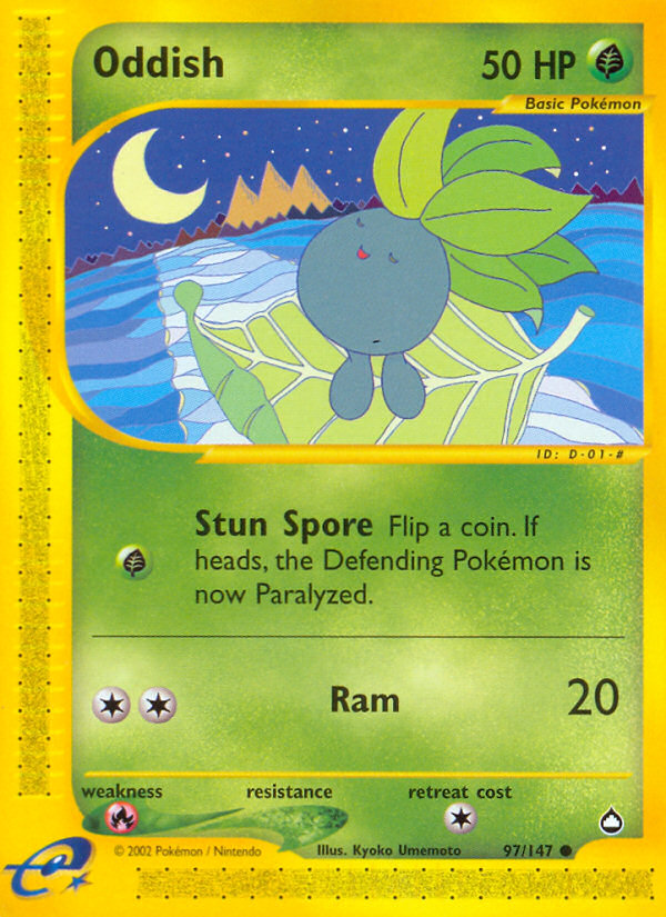 Oddish (97/147) [Aquapolis] | Mega City Incorporated