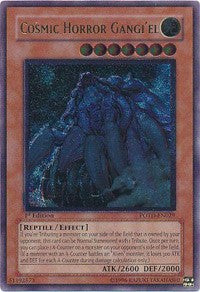 Cosmic Horror Gangi'el (UTR) [POTD-EN029] Ultimate Rare | Mega City Incorporated