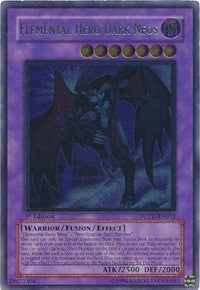 Elemental HERO Dark Neos (UTR) [POTD-EN033] Ultimate Rare | Mega City Incorporated