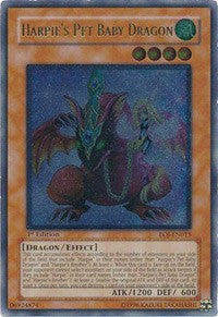 Harpie's Pet Baby Dragon (UTR) [EOJ-EN013] Ultimate Rare | Mega City Incorporated